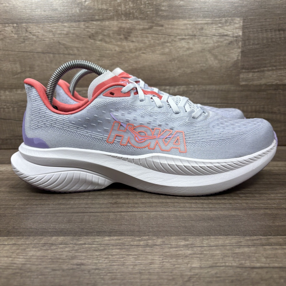 Hoka Mach 6 Purple Pink Womens US Size 9.5 EUR 42 1147810 PLDS Running Shoes